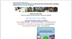 Desktop Screenshot of militari.info