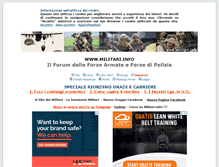 Tablet Screenshot of lnx.militari.info